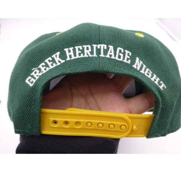 Oakland A's 2018 Greek Heritage Night Snap Back Hat - Picture 8 of 12